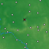 Nearby Forecast Locations - Milicz - Carte