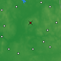 Nearby Forecast Locations - Mońki - Carte