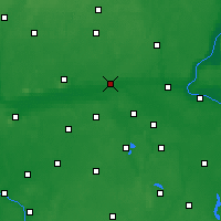 Nearby Forecast Locations - Nakło nad Notecią - Carte