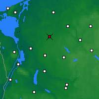Nearby Forecast Locations - Nowogard - Carte