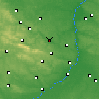 Nearby Forecast Locations - Ostrowiec Świętokrzyski - Carte