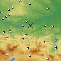 Nearby Forecast Locations - Wieliczka - Carte