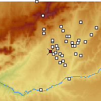Nearby Forecast Locations - Villaviciosa de Odón - Carte