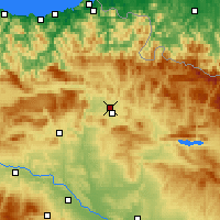 Nearby Forecast Locations - Barañáin - Carte