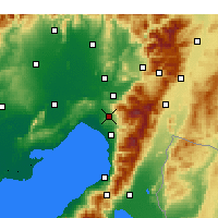 Nearby Forecast Locations - Erzin - Carte