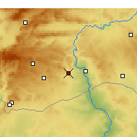 Nearby Forecast Locations - Nizip - Carte