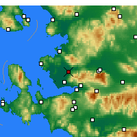 Nearby Forecast Locations - Menemen - Carte