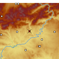 Nearby Forecast Locations - Kâhta - Carte