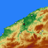 Nearby Forecast Locations - Çaycuma - Carte