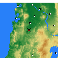 Nearby Forecast Locations - Te Kuiti - Carte