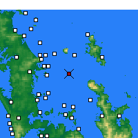 Nearby Forecast Locations - Anchorite Rock - Carte