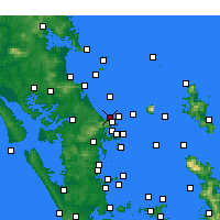 Nearby Forecast Locations - Goat Island - Carte