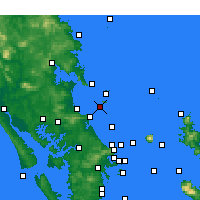Nearby Forecast Locations - Sail Rock - Carte