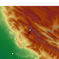 Nearby Forecast Locations - Ilam - Carte