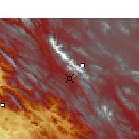 Nearby Forecast Locations - Yassoudj - Carte