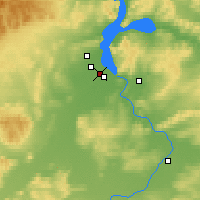 Nearby Forecast Locations - Abakan - Carte
