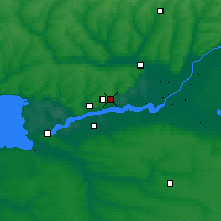 Nearby Forecast Locations - Aksaï - Carte