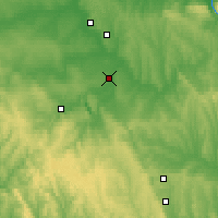 Nearby Forecast Locations - Belovo - Carte