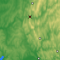Nearby Forecast Locations - Goubakha - Carte