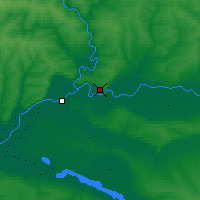 Nearby Forecast Locations - Konstantinovsk - Carte