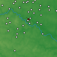 Nearby Forecast Locations - Kotelniki - Carte