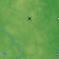 Nearby Forecast Locations - Kouvchinovo - Carte