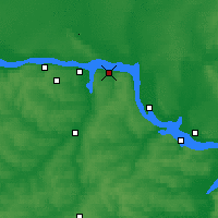 Nearby Forecast Locations - Mariinski Possad - Carte