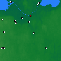 Nearby Forecast Locations - Otradnoïe - Carte