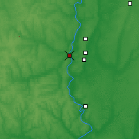 Nearby Forecast Locations - Semilouki - Carte