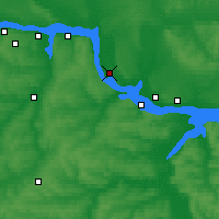 Nearby Forecast Locations - Zvenigovo - Carte