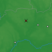 Nearby Forecast Locations - Horodnia - Carte