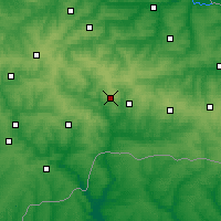 Nearby Forecast Locations - Khroustalny - Carte