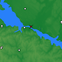 Nearby Forecast Locations - Krementchouk - Carte