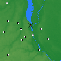 Nearby Forecast Locations - Vychhorod - Carte