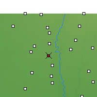 Nearby Forecast Locations - Panipat - Carte