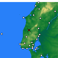 Nearby Forecast Locations - Torres Vedras - Carte