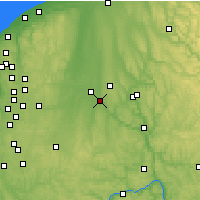 Nearby Forecast Locations - Niles - Carte
