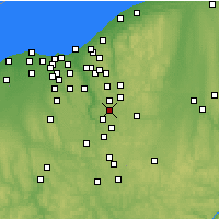 Nearby Forecast Locations - Stow - Carte