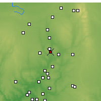 Nearby Forecast Locations - Vandalia - Carte