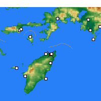 Nearby Forecast Locations - Ialyssos - Carte