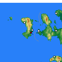 Nearby Forecast Locations - Ionia - Carte