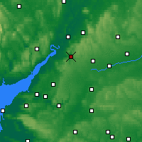 Nearby Forecast Locations - Stroud - Carte