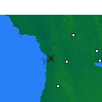 Nearby Forecast Locations - Crystal River - Carte