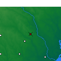 Nearby Forecast Locations - Sylvania - Carte