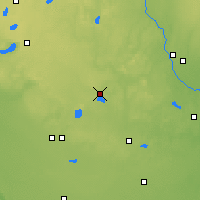 Nearby Forecast Locations - Paynesville - Carte