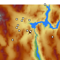Nearby Forecast Locations - Boulder City - Carte