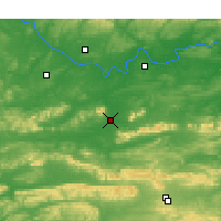 Nearby Forecast Locations - Poteau - Carte
