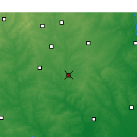 Nearby Forecast Locations - Lancaster - Carte