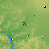 Nearby Forecast Locations - Black River Falls - Carte