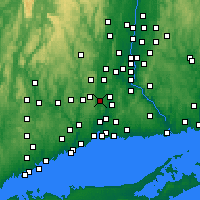 Nearby Forecast Locations - Cheshire - Carte